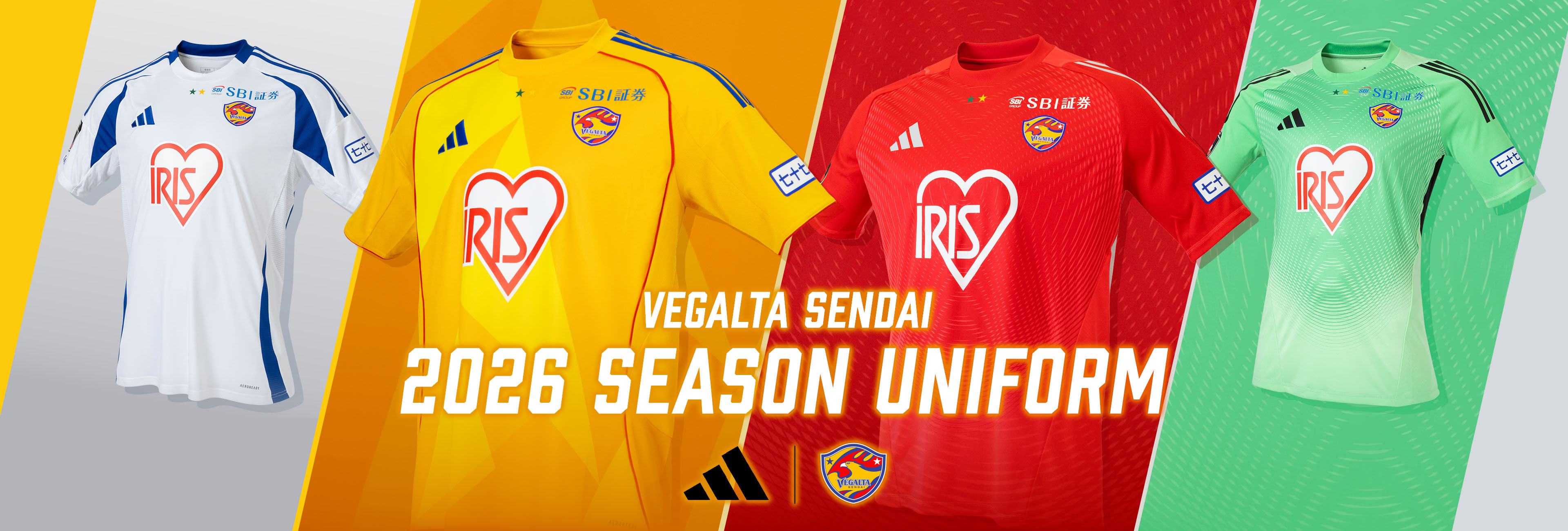 VEGALTA SENDAI 2026 UNIFORM