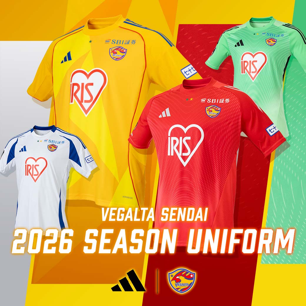 VEGALTA SENDAI 2026 UNIFORM