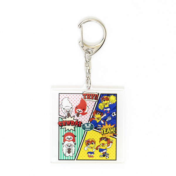 レンジー×ベガッ太＆ルターナ アクリルキーホルダー