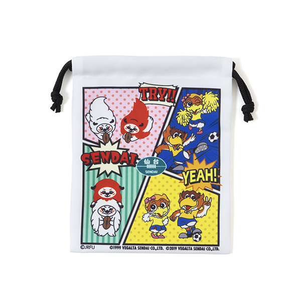レンジー×ベガッ太＆ルターナ 巾着